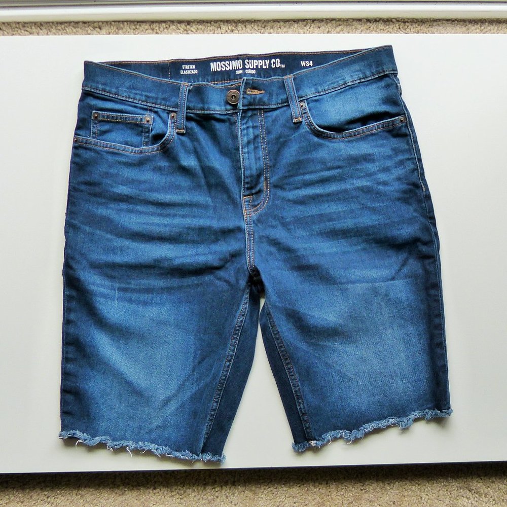 Men’s Athletic Denim Short - Blue